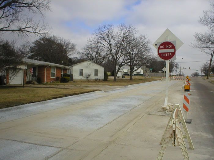 Machine Street Paving